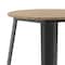 Flash Furniture 30 RD Bar Top Table Brown Poly Top/Black Frame JJ-T14623H-76-BRBK-GG - alternate 9